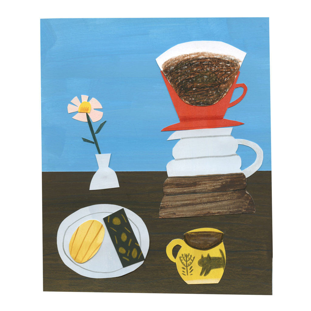 Still Life Collage - Coffee Time